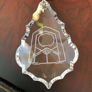 Wayfarers Chapel Crystal 30” Italian Silver Chain